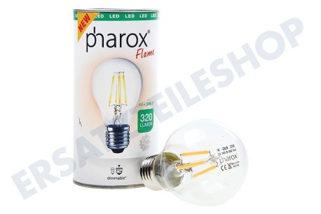 Pharox  LED-Lampe Standard-LED-Lampe A60 Flamme 400