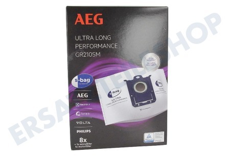 AEG  GR210SM S-Bag Ultra Long Performance Staubsaugerbeutel