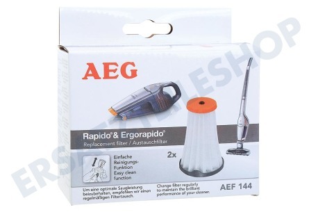 AEG Staubsauger AEF144 Rapido und Ergorapido Ersatzfilter