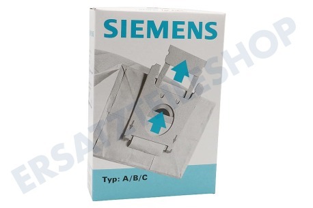Siemens Staubsauger 461409, 00461409 Staubsaugerbeutel Typ A / B / C