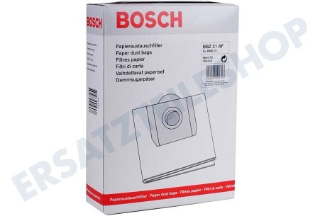 Bosch Staubsauger 460448, 00460448 Staubsaugerbeutel Papier, 4 Stück im Karton