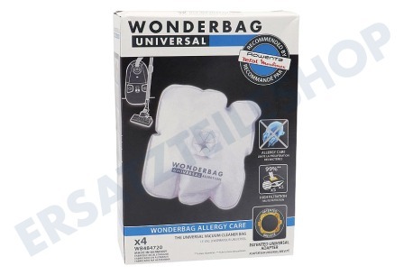 Moulinex Staubsauger Staubsaugerbeutel Wonderbag Endura 5L
