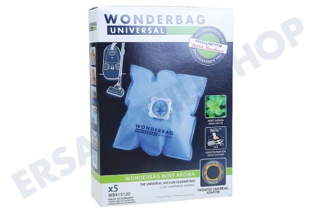 Arno Staubsauger WB415120 Wonderbag Minzen Aroma