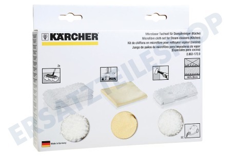 Karcher  2.863-172.0 Mikrofaser-Tuchset, Küche