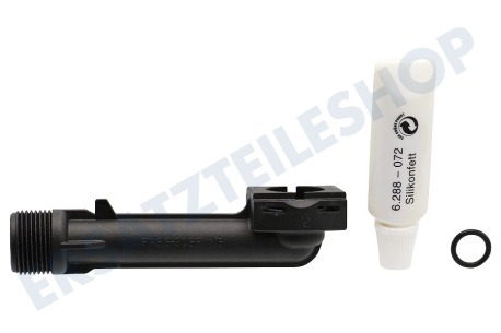 Karcher Hochdruck Kupplungsstück Knie (Anschlusswinkel) mit Silikonfett