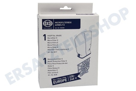 Sebo Staubsauger Mikrofilterbox