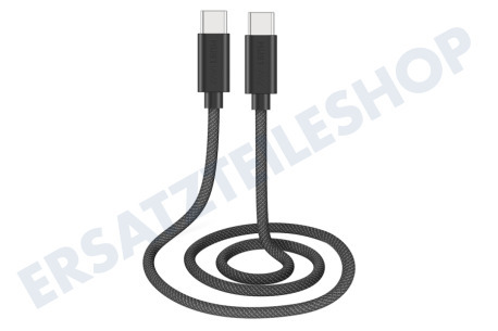 Musthavz  MHBRCABUSBCB Musthavz USB-C auf USB-C geflochtenes Kabel 1,0 Meter 100 Watt