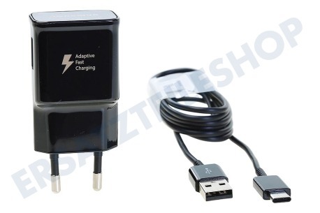 Samsung  EP-TA20 Samsung USB-C Ladegerät 1m Zwart