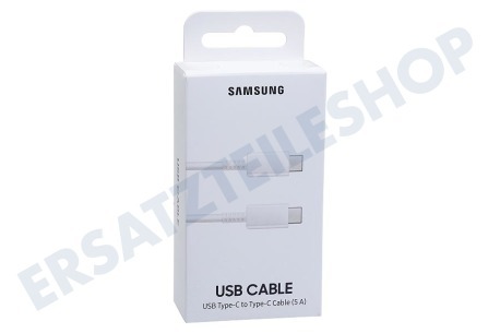 Samsung  EP-DN975BBEGWW USB-C zu USB-C Kabel 45 Watt, 1 Meter, weiß