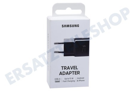 Samsung  EP-TA20EBENGEU Samsung USB-A Reiseadapter, schwarz