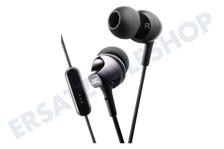 JVC  HA-FR325-B-E In-Ear-Kopfhörer mit Mikrofon schwarz