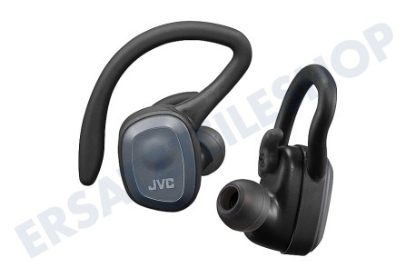 JVC  HA-ET45T-BU Wireless Sport Dual Support Kopfhörer Schwarz