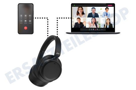 JVC  HA-S75NB-U JVC Noise Cancelling kabelloser Kopfhörer