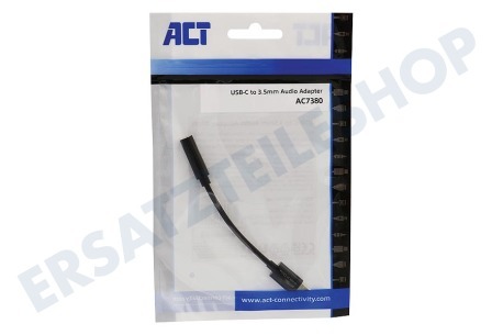 ACT  AC7380 USB-C auf 3,5-mm Klinken-Audioadapter