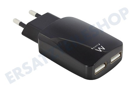 Ewent  EW1312 2-Ports Smart USB Ladegerät 3.2A