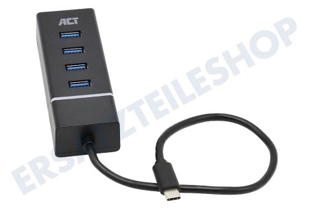 ACT  AC6415 4-Port USB 3.1 Gen1 (USB 3.0) Hub Typ-C
