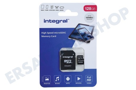 Integral  V10 High Speed microSDHC Karte 128GB