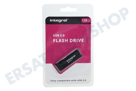 Integral  Speicherstick 128 GB USB-Flash-Drive Schwarz