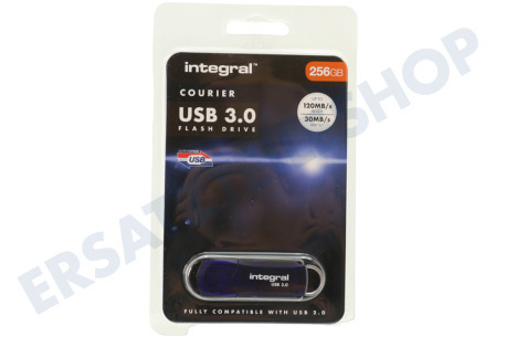 Integral  INFD256GBCOU3.0 Courier USB 3.0 Flash-Laufwerk-Speicherstick