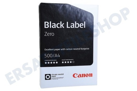 Universell  Papier Kopierpapier Black Label Zero 500 Blatt