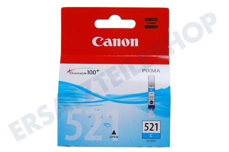 Canon Canon-Drucker Druckerpatrone CLI 521 Cyan/Blau