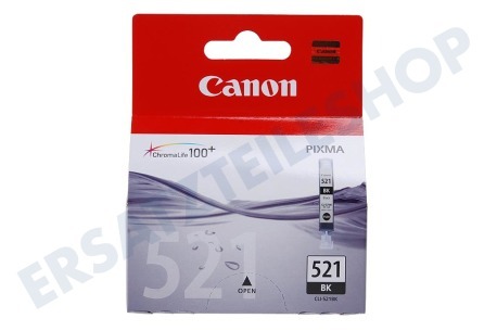 Canon Canon-Drucker Druckerpatrone CLI-521 Schwarz