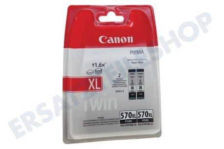 Canon  0318C007 Canon PGI-570XL PGBK Twin