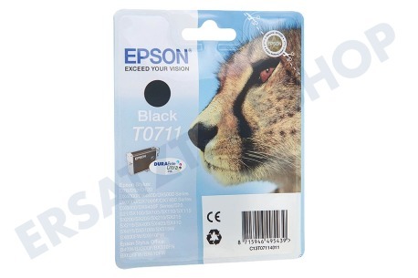 Epson Epson-Drucker Druckerpatrone T0711 Schwarz