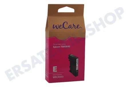 Wecare Epson-Drucker Druckerpatrone T080640 Light Magenta/Lichtrot