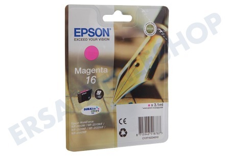 Epson  Druckerpatrone 16 Magenta/Rot