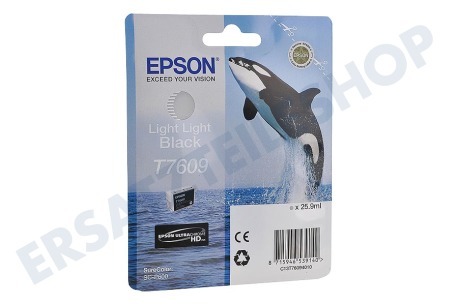 Epson  Druckerpatrone T7609 Light Black/Schwarz