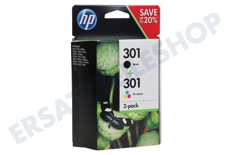 Easyfiks  HP 301 Combi Black + Color N9J72AE