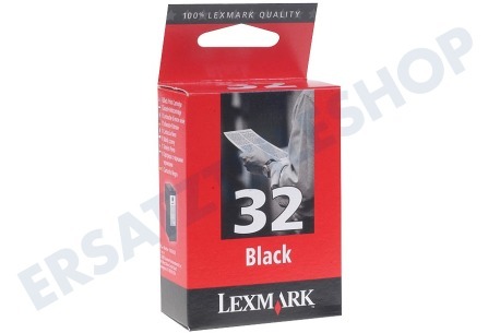 Lexmark Lexmark-Drucker Druckerpatrone Nr. 32 Schwarz