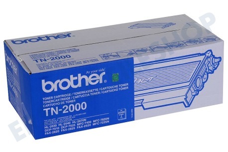 Brother Brother-Drucker Toner TN 2000 Black