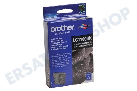 Brother Brother-Drucker Druckerpatrone LC 1100 Schwarz