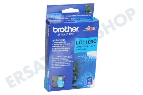 Brother Brother-Drucker Druckerpatrone LC 1100 Cyan/Blau