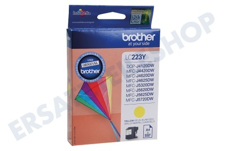 Brother  LC-223Y Druckerpatrone LC-223 Yellow