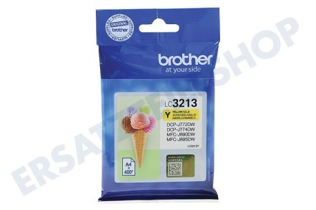 Brother  LC-3213Y Druckerpatrone LC3213 Gelb