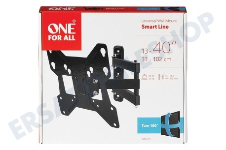 One For All  WM2251 Wandhalterung Smart-Line Schwenkbar 180 13-40"