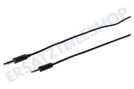 Odys  552704 Sennheiser NF-Kabel schwarz 3,5 mm - 2.5mm
