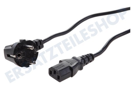 Easyfiks  Netzkabel C13, 230 V, 10 A, 3x0.75mm2, 2,5 Meter