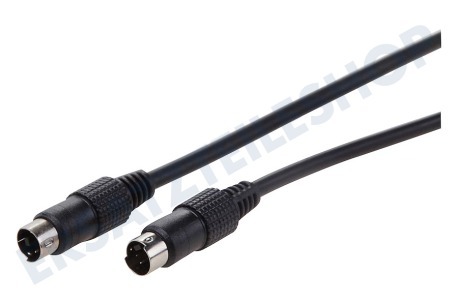 Easyfiks  SVHS-Kabel, S-Video Stecker - S-Video Stecker, 2,5 Meter