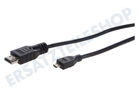 Easyfiks  HDMI Micro-HDMI-Kabel High Speed ​​+ Ethernet, 2,5 Meter