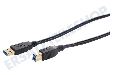 Easyfiks  Anschlusskabel USB 3.0 A Male - USB 3.0 B Male, 1.5 Meter