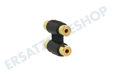 Easyfiks  Cinch Adapter 2x Contra RCA Female - 2x Contra RCA Female