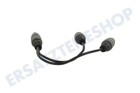 Easyfiks  Klinken-Adapter-Kabel 3,5 mm Stecker - 2x Cinch Contra RCA Buchse