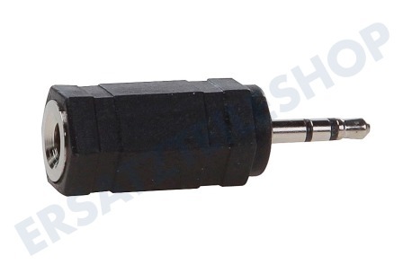 Easyfiks  Buchse Adapterstecker 2,5 mm Stecker - Gegenüber 3,5 mm Buchse