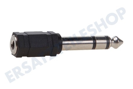 Universell  Jack-Stecker-Adapter 6,3-mm-Stecker - Buchse 3,5 mm