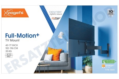 Vogel's  TVM3665 Schwenkbare OLED TV-Halterung 40 - 77 Zoll