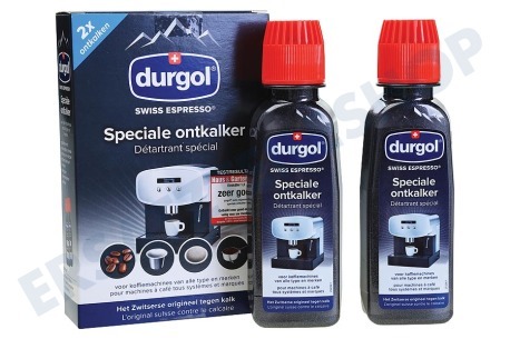 Durgol  7610243006047 Swiss Espresso Spezial Entkalker 2x 125ml